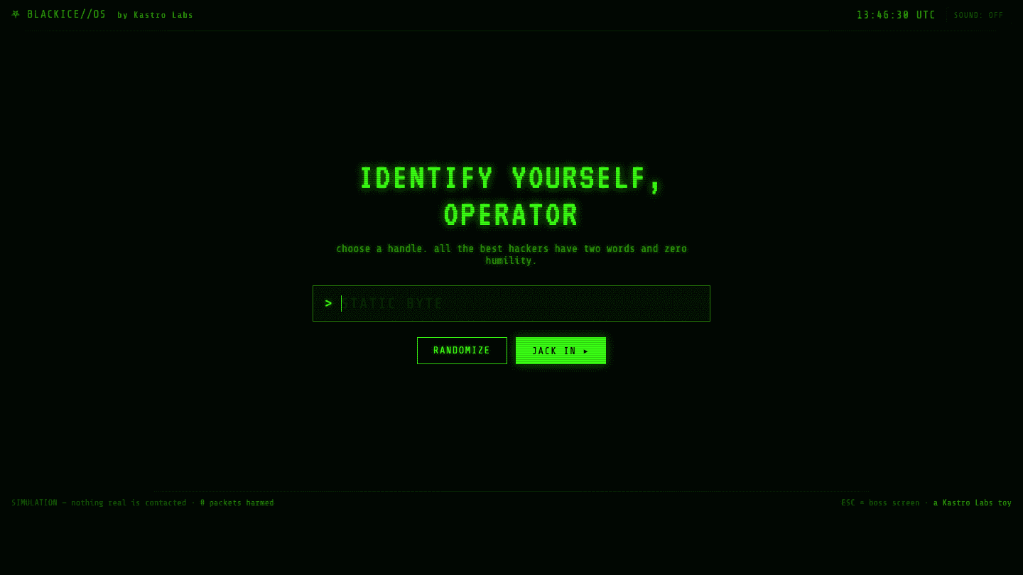 Skjáskot af Hack the Planet