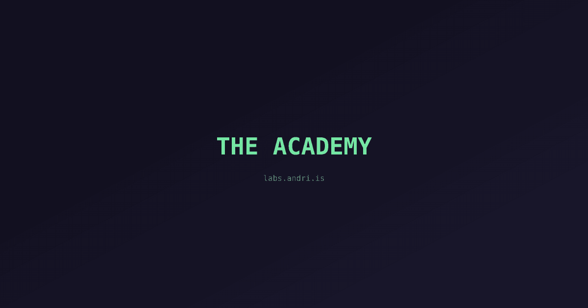 Screenshot of The Academy